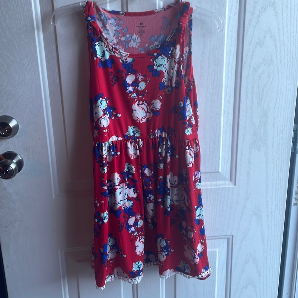 Babydoll dress size 14/16 youth floral print